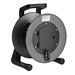 Schill GT 380 Professional Cable Reel w/ 2 Hinge Latching Door, Feed-Through Hole, Grommet, and Clamp in Core for Unconnectorized Cable Entry / Strain Relief and Second 50mm Hole for Larger Preconnectorized Cable Assemblies
