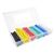 Heat Shrink Tube Kit for Multipurpose Protection of Cable Breakouts, Connectorization, and More - Assorted Colors - Polyethene (100 PCS)