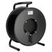 Schill HT 380 Classic Steel Cable Reel - Open w/ Feed-Through Hole, Grommet, and Clamp in Core for Cable Entry / Strain Relief