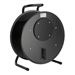 Schill HT 482 Classic Steel Cable Reel w/ Cover Plate for Self Tooling and Feed-Through Hole, Grommet, and Clamp in Core for Cable Entry