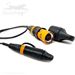 12 Fiber Multimode OM3 50/125 Custom Tactical Fiber Optic Patch Cable with Neutrik OpticalCON MTP (Female/Female - Method A) Lite Waterproof IP65 Rated Connectors - Made in the USA by QuickTreX®