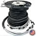 4 Cable Cat 6A 10G Shielded Premium Custom Pre-Connectorized Ethernet Cable Bundle - Made in the USA by QuickTreX