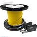QuickTreX&reg; Singemode Gigabit Fiber Optic Network Extension (RJ45 to Fiber to RJ45) Conversion Kit w/ 500FT 2 Strand SM Indooor/Outdoor Pre-Terminated Fiber Optic Cable Assembly w/ Corning Glass, 2 x Gig Media Converters, and 2 x Gig SFP Modules