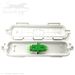 1 Adapter (1 - 2 Fiber) Water-resistant Indoor/Outdoor IP65 Rated Mini Fiber Optic Termination Box by QuickTreX®