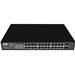 QuickTreX&reg; 26 Port Unmanaged Gigabit PoE+ Switch with 24 x GIG PoE+ RJ45 30/15.4W Ports, 2 x GIG SFP Uplink Ports,  Auto PoE+ Extend, VLAN, Watchdog, and Built-In 400W Power Supply  - RoHS Compliant