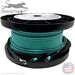 12 Fiber MTP (1 x 12) Indoor Plenum Rated Ultra Thin Micro Armored Multimode 10/40/100 GIG OM4 50/125 Custom Fiber Optic MTP Trunk Cable Assembly - Made in USA by QuickTreX® with Genuine US Conec® Connectors