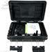 18 Adapter (1-36) Fiber Outdoor IP68 Rated Aerial Horizontal / Wall Mountable Fiber Optic Splitter / Splice / Distribution Enclosure with Splice Sleeves, 12/24 Fiber Splice Tray, and Mounting Hardware by QuickTreX®