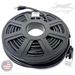 Stock 40 Ft Cat 5E Shielded Tactical Indoor/Outdoor Ethernet Patch Cable with Mini Cable Reel and Ultra Flexible Jacket - Made in the USA by QuickTreX®