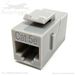 QuickTreX&reg; Premium Cat 5E Inline RJ45 Keystone Mount Coupler - TAA Compliant - RoHS Compliant and UL Listed