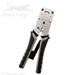 QuickTreX® Professional RJ45 Racheting Crimping Tool (for crimping Cat 5 / 5E, Cat 6 / 6E, and Cat 6A Unshielded and Shielded RJ-45 Modular Plugs