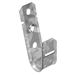 3/4 Inch Universal Galvanized Steel J-Hooks for Cable Support & Wire Management - 50 Pack